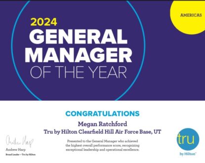 2024 Tru by Hilton Manager of the Year Award