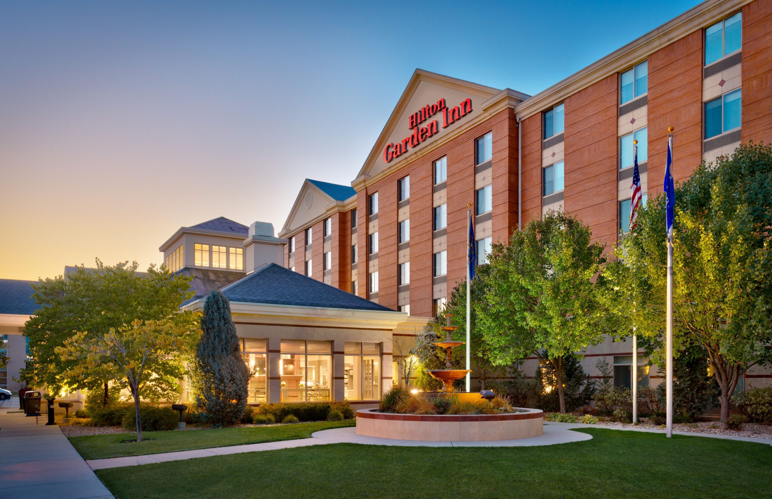 Exterior view - Hilton Garden Inn Sandy - Utah Land Developers Woodbury Corporation