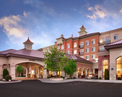 Exterior view of the Residence Inn in Idaho Falls a project from Utah Land Developers Woodbury Corporation