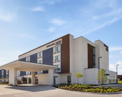 SpringHill Suites Grand Island Exterior view Commercial Real Estate Development Utah